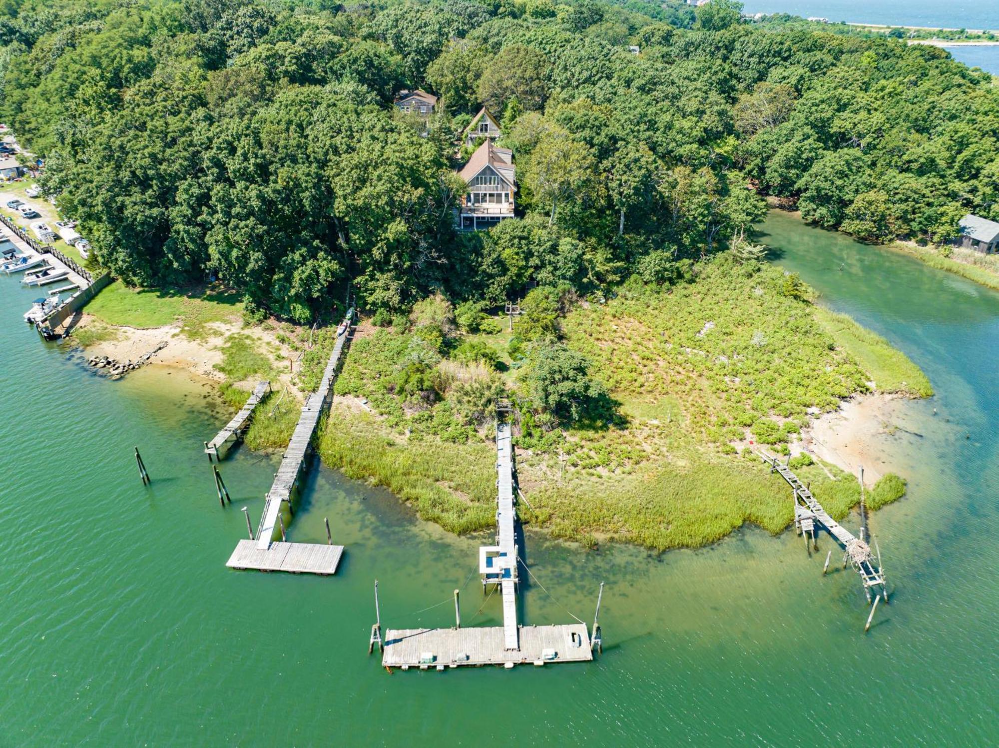 Nature'S Paradise: Private Dock & Water Views Mattituck Dış mekan fotoğraf